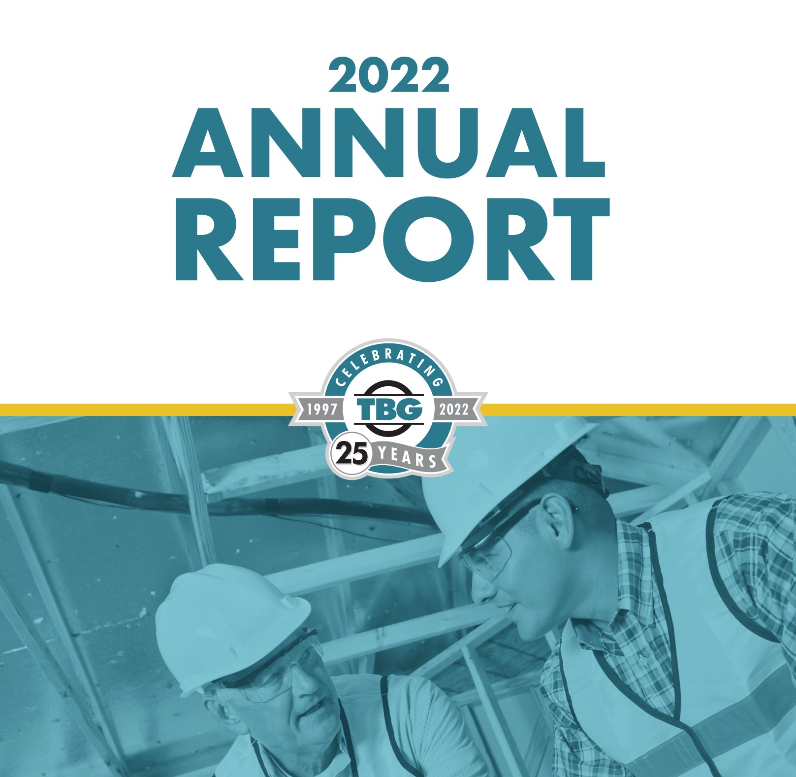 TBG 2022 Annual Report Cover