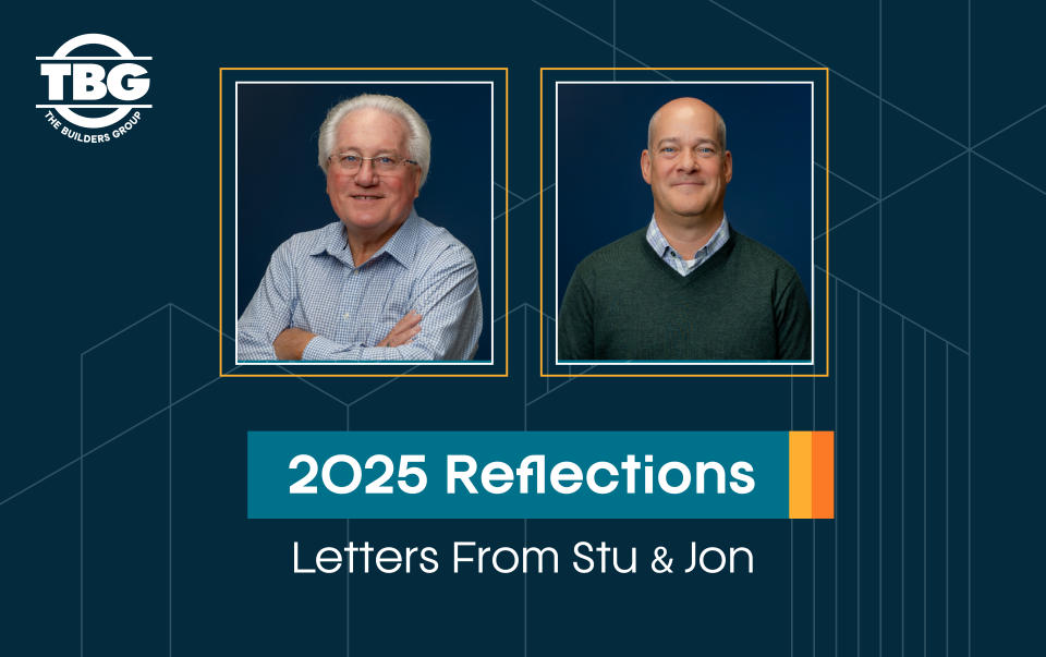 2025 Reflections: Letters From Stu & Jon
